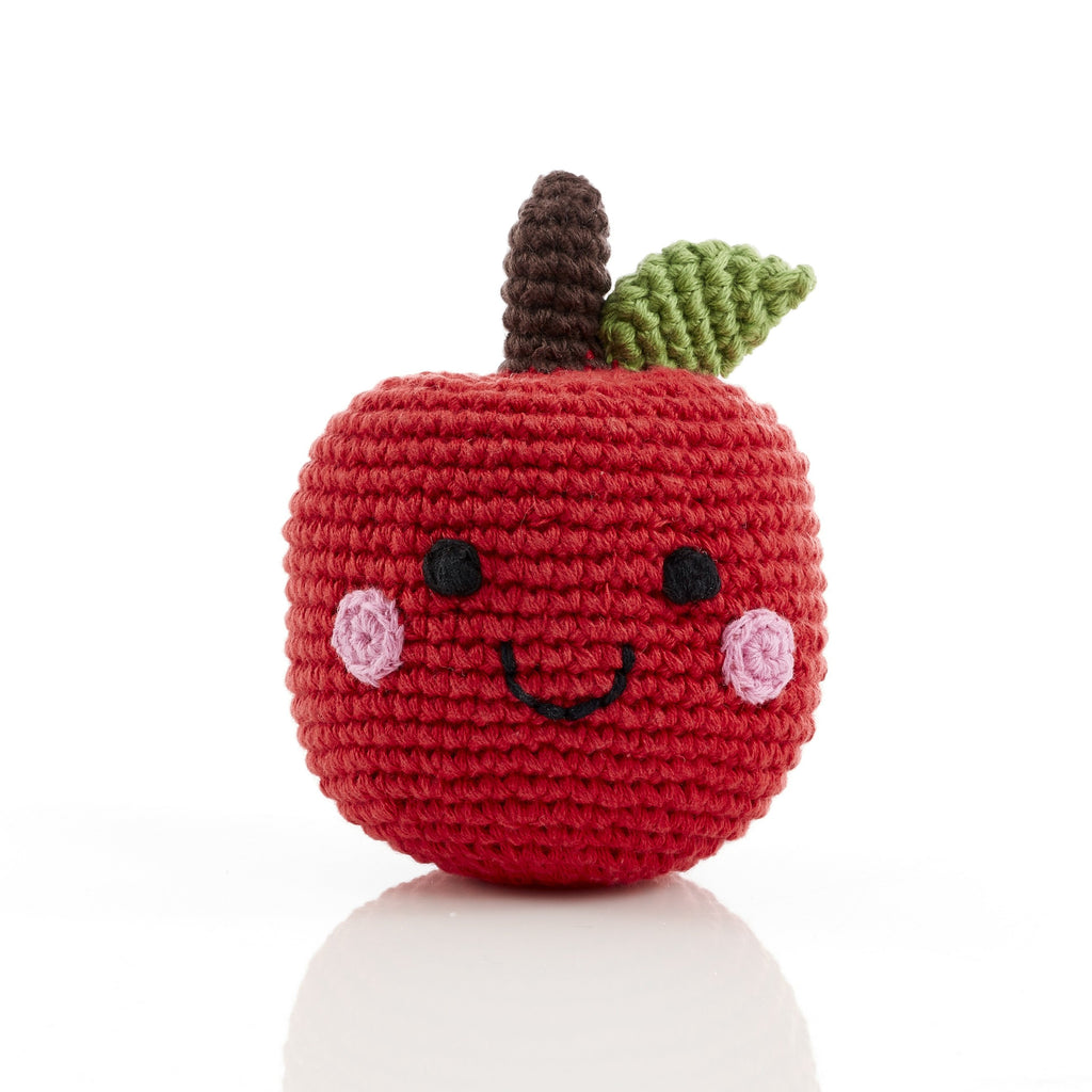 Happy Fruit - Apple / Rattle