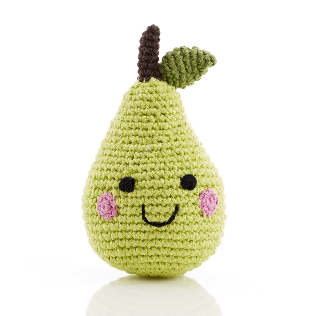 Happy fruit - pear / rattle