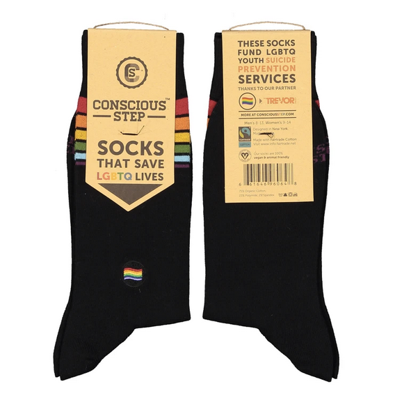 Socken die LGBTQ Leben schützen