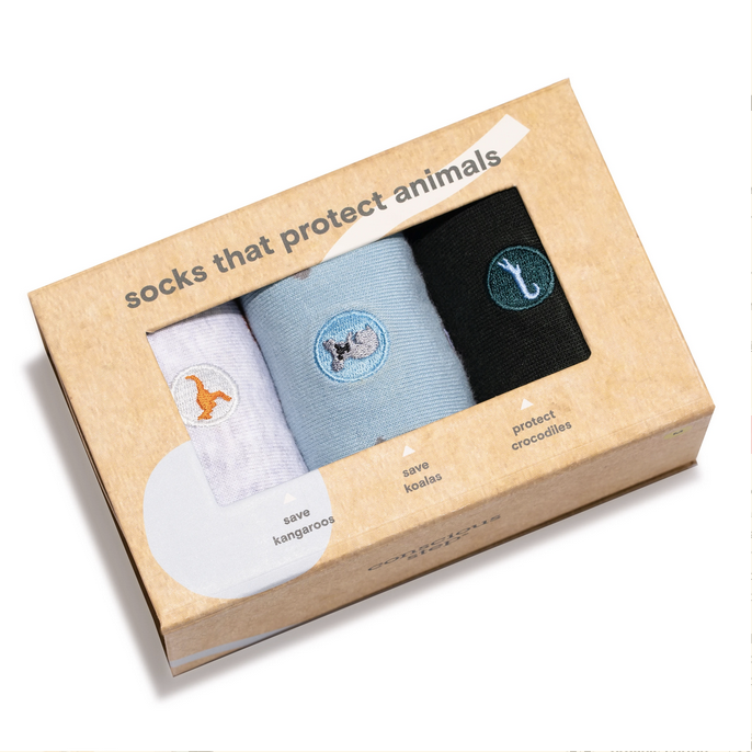 Socks box with social impact - Essentials Collection